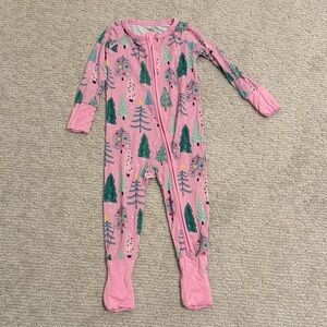 Little Sleepies Pink Twinkling Tree Zippy